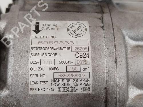 AC compressor ALFA ROMEO 159 (939_) 1.9 JTDM 8V (939AXE1B) | BP30487371M34 - Image 4