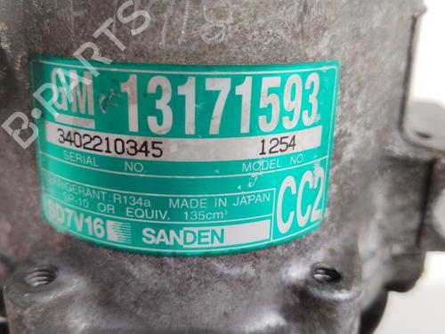 AC compressor SAAB 9-3 (YS3F, E79, D79, D75)  | BP18269744M34 