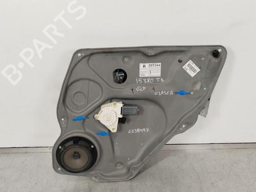 Rudehejsemekanisme Højre bagtil MERCEDES-BENZ A-CLASS (W169) A 180 CDI (169.007, 169.307) (109 hp) 29176687