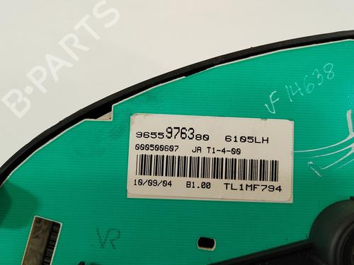 Instrument cluster PEUGEOT 206 Hatchback (2A/C) 1.4 16V | BP27367951C47 