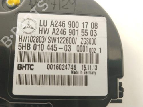 Climate control MERCEDES-BENZ A-CLASS (W176) A 200 (176.043) | BP36886388I5 - Image 5