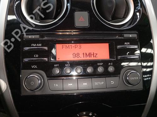 Used Radio Radio NISSAN NOTE (E12) 1.5 dCi (90 hp) 33543663 33543663