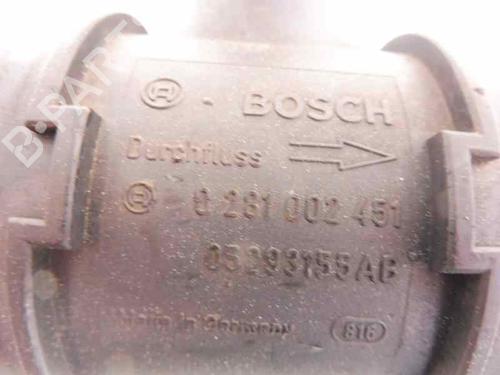 Mass air flow sensor CHRYSLER VOYAGER IV (RG, RS)  | BP1843700M95 