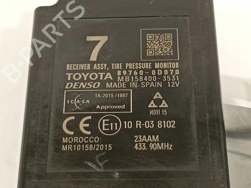 Electronic module TOYOTA YARIS (_P13_) 1.5 Hybrid (NHP130_, NHP130) | BP15899672M83 