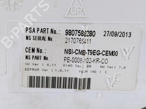 Instrument cluster PEUGEOT 308 II (LB_, LP_, LW_, LH_, L3_) 1.6 HDi | BP4971769C47 