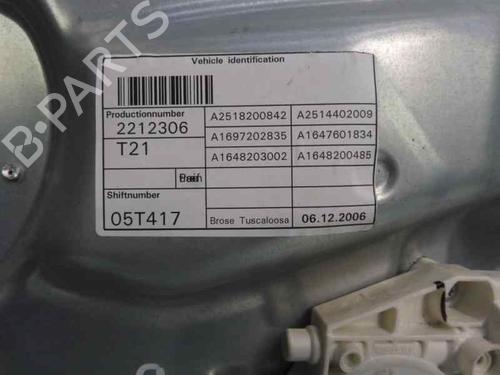 Front right window mechanism MERCEDES-BENZ M-CLASS (W164)  | BP1854701C23 
