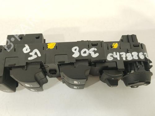 Left front window switch PEUGEOT 308 II (LB_, LP_, LW_, LH_, L3_) 1.2 THP 110 | BP28724339I27 
