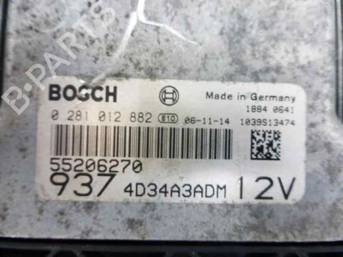 Engine control unit (ECU) ALFA ROMEO 147 (937_) 1.9 JTD (937.AXD1A, 937.BXD1A, 937.AXV1A, 937.BXB1A,... | BP1880234M57 