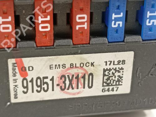 Fuse box KIA CARENS IV  | BP16812878E1 