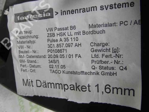 Glove box VW PASSAT B6 (3C2)  | BP1843103C95 