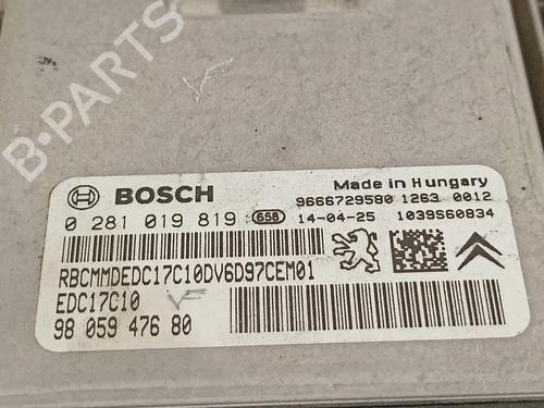 Engine control unit (ECU) CITROËN C3 II (SC_) | BP18866404M57 - Image 2
