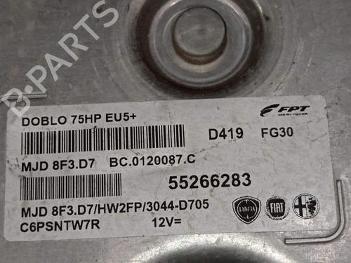 Engine control unit (ECU) FIAT DOBLO Cargo (263_) 1.3 D Multijet | BP38599308M57 - Image 3
