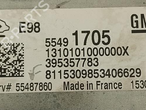 Engine control unit (ECU) OPEL MOKKA / MOKKA X (J13) 1.6 CDTI (_76) | BP33460582M57 - Image 5