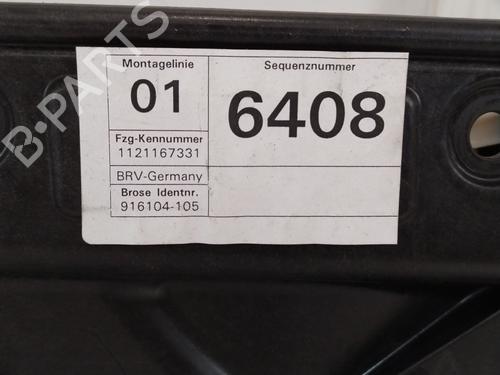 Rear left window mechanism VW GOLF VI (5K1)  | BP16796856C24 