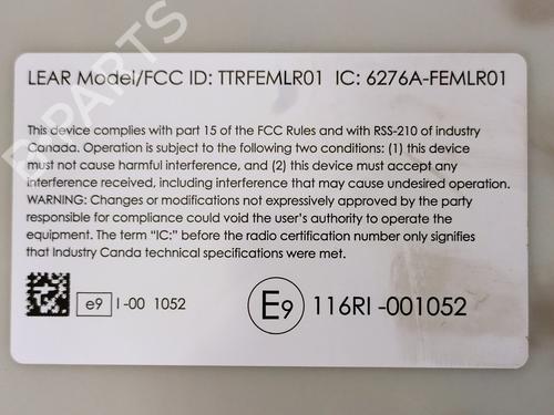 Fuse box BMW 3 (F30, F80)  | BP9074278E1 