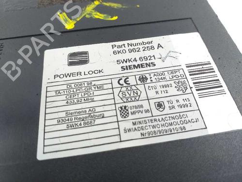 Comfort control module SEAT IBIZA II (6K1)  | BP7271924M56 