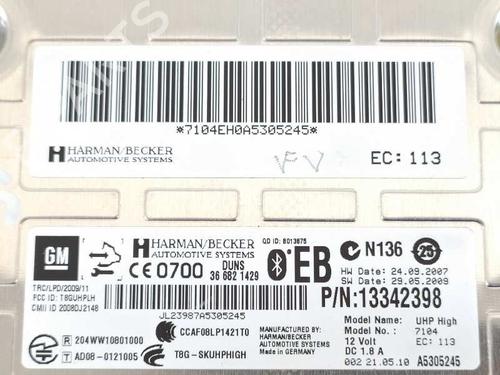 Electronic module OPEL ASTRA J (P10)  | BP7834739M83 