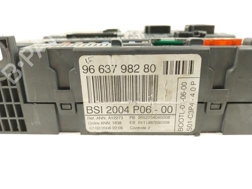 Fuse box PEUGEOT 207 (WA_, WC_) 1.6 HDi | BP29808550E1