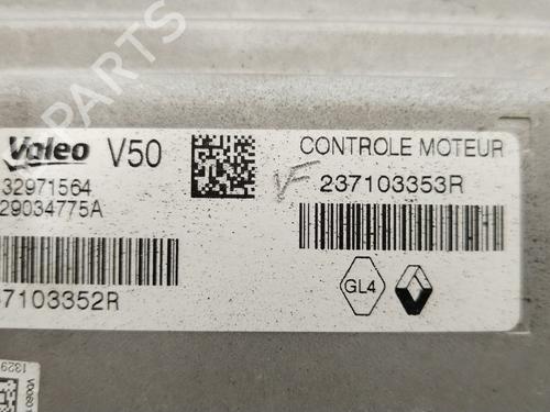 Engine control unit (ECU) RENAULT CLIO IV (BH_) 0.9 TCe 90 (BHNF, BHMA, BHMH, BHJK, BHJR) | BP28599261M57 