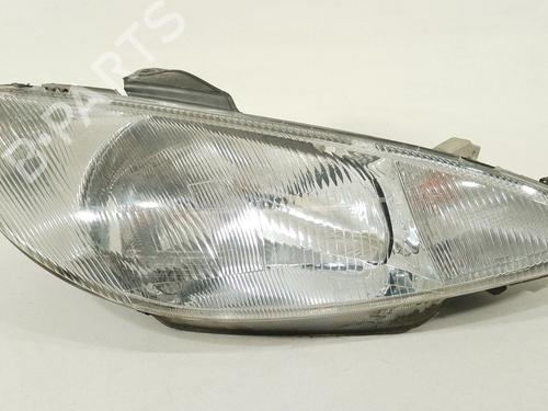 Used Right headlight Right headlight PEUGEOT 206 Hatchback (2A/C) 1.9 D (69 hp) 33872719 33872719