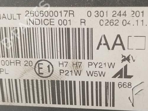 Left headlight RENAULT MEGANE III Hatchback (BZ0/1_, B3_) 1.5 dCi | BP38062229C28 - Image 5