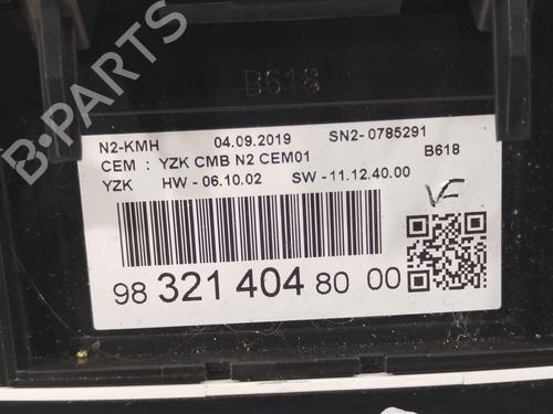 Instrument cluster CITROËN C3 III (SX) 1.2 PURETECH 82 | BP31310756C47