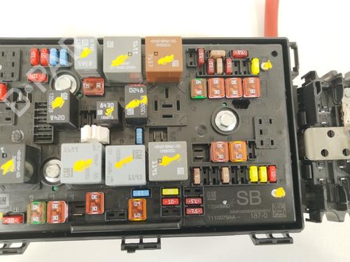 Fuse box OPEL ASTRA J (P10) | BP38434734E1 - Image 2