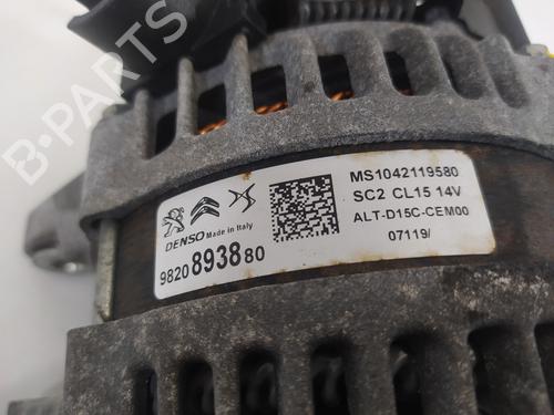 Alternator PEUGEOT 308 II (LB_, LP_, LW_, LH_, L3_)  | BP13874498M7 