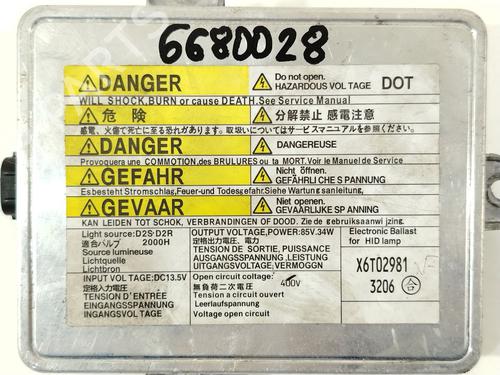 Xenon ballast MITSUBISHI GRANDIS (NA_W) 2.0 DI-D (NA8W) | BP31968779C53 
