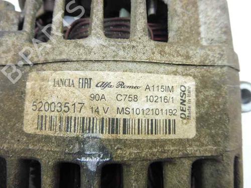 Alternator OPEL COMBO Box Body/MPV (X12) 1.3 CDTI (B05) | BP2816227M7 