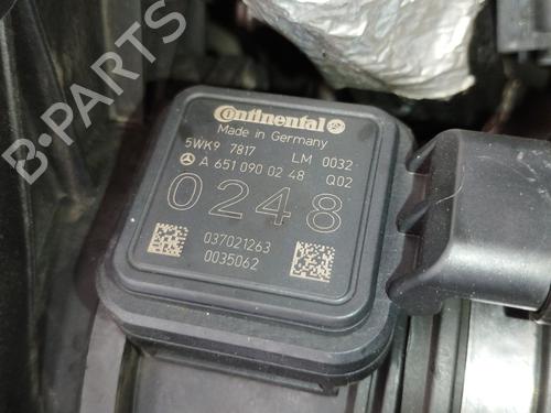 Mass air flow sensor MERCEDES-BENZ C-CLASS Coupe (C204) C 250 CDI (204.303) | BP36989382M95 - Image 2