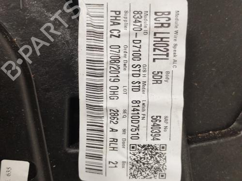 Rear left window mechanism HYUNDAI TUCSON (TL, TLE) 1.6 CRDi | BP16343468C24 