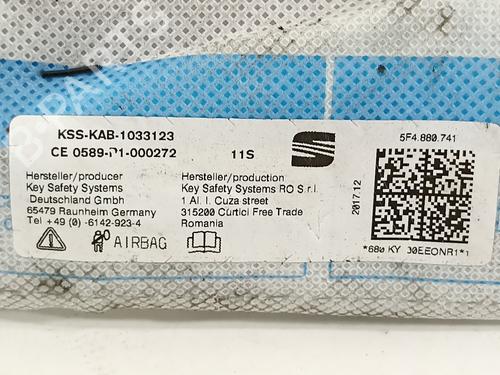 Left curtain airbag SEAT LEON (5F1)  | BP15823497C11 