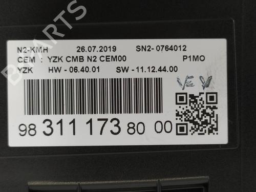 Instrument cluster OPEL CROSSLAND X / CROSSLAND (P17, P2QO) 1.2 (75) | BP9516339C47 