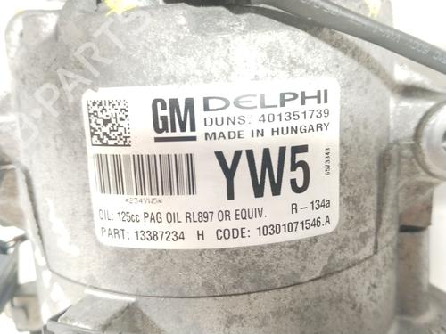 AC compressor OPEL ASTRA J (P10) 1.7 CDTI (68) | BP35725094M34 - Image 2