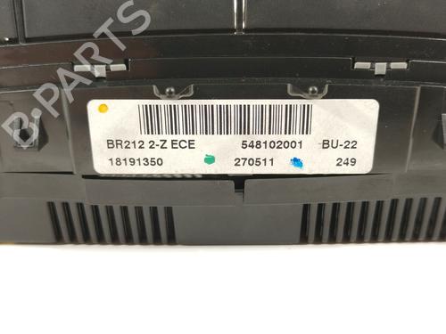 Climate control MERCEDES-BENZ E-CLASS Coupe (C207) E 220 CDI / d (207.302, 207.301) | BP16788538I5