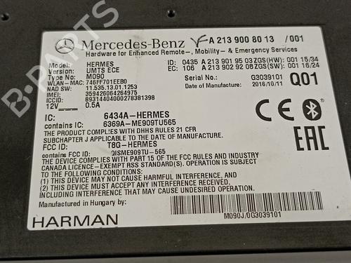 Electronic module MERCEDES-BENZ A-CLASS (W176) A 45 AMG 4-matic (176.052) | BP15651885M83 