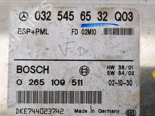 Control unit MERCEDES-BENZ E-CLASS (W211) E 320 CDI (211.026) | BP8854182M11 