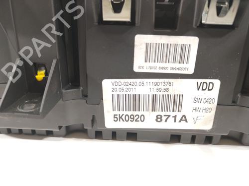 Instrument cluster VW GOLF VI (5K1) 1.6 TDI | BP29993497C47  - Image 5