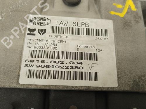 Engine control unit (ECU) PEUGEOT 407 (6D_) 2.0 16V (6DRFJC, 6DRFJE, 6DRFJF) | BP36989314M57 - Image 2