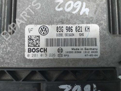 Engine control unit (ECU) VW GOLF V (1K1)  | BP5158138M57 