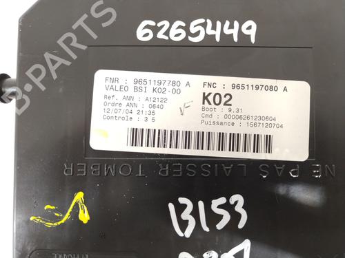 Fuse box PEUGEOT 307 (3A/C)  | BP29808541E1 