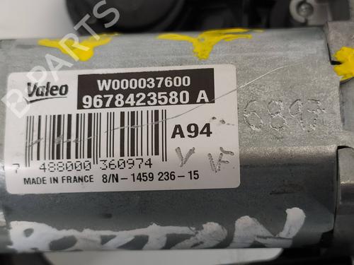Rear wiper motor PEUGEOT 2008 I (CU_)  | BP7657166M102 