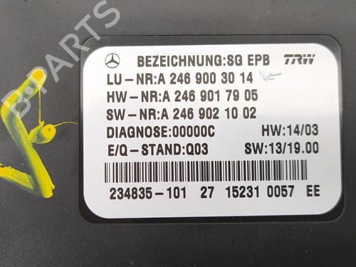 Electronic module MERCEDES-BENZ B-CLASS Sports Tourer (W246, W242) B 200 CDI / d (246.208) | BP11869425M83 