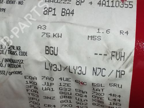 Gearbox AUDI A3 (8P1) 1.6 | BP27473804M3 