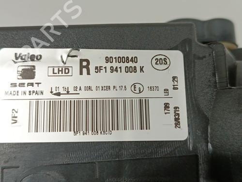 Right headlight SEAT LEON ST (5F8) 1.5 TSI | BP34568042C29 - Image 9