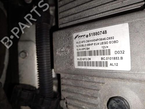 Engine control unit (ECU) FIAT DOBLO Cargo (263_) 1.3 D Multijet | BP36700262M57 - Image 2