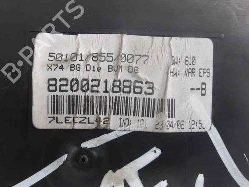 Instrument cluster RENAULT LAGUNA II (BG0/1_)  | BP1878223C47 