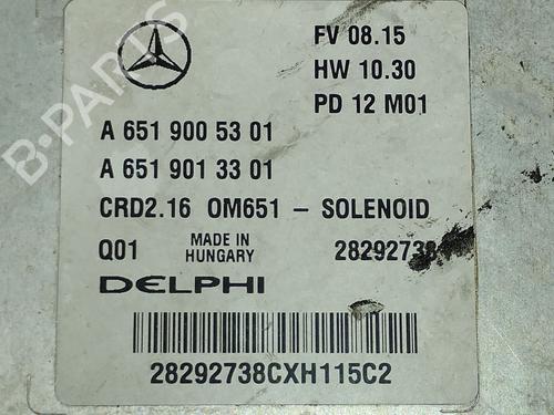 Engine control unit (ECU) MERCEDES-BENZ C-CLASS (W204) C 220 CDI (204.002) | BP35898620M57 - Image 2