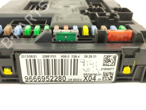 Fuse box CITROËN C3 II (SC_)  | BP11146586E1 